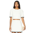 ミリー Milly 【 Lee Cropped Top Women 】 レディースファッション トップス その他 レディース