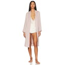 Barefoot Dreams 【 Washed Satin Notch Collar Robe Women 】 サテン インナー 下着 ナイトウェア メンズ ...