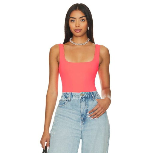 グッドアメリカン Good American 【 Scuba Modern Tank Bodysuit Women 】 モダン タンクトップ ボディースーツ レディースファッション トップス タンクトップ レディース グッドアメリカン Good American 【 Scuba Modern Tank Bodysuit Women 】 モダン タンクトップ ボディースーツ レディースファッション トップス タンクトップ レディース