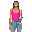 グッドアメリカン Good American 【 Scuba Modern Tank Bodysuit Women 】 モダン タンクトップ ボディースーツ レディースファッション トップス タンクトップ レディース