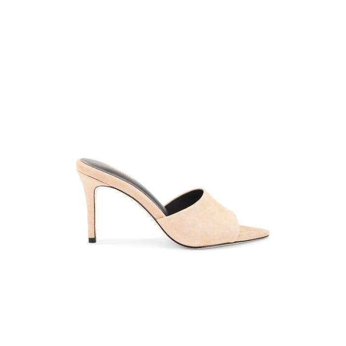 L'agence 【 Lolita Vii Mule Women Cappuccino Suede 】 靴 レディース靴 ミュール レディース スエード・スウェード