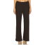 Donni. 【 The Sweater Rib Simple Pant Women Espresso 】 トレーナー パンツ レディースファッション..