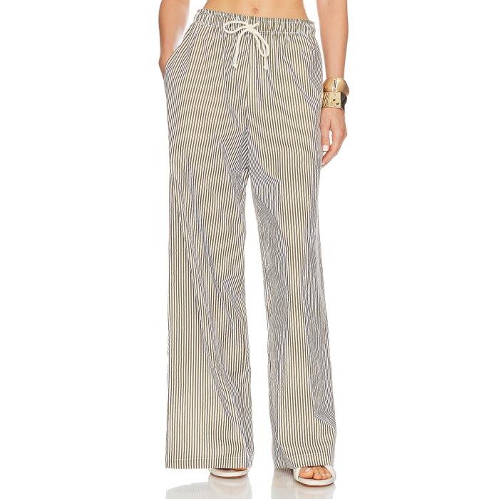 Donni. 【 Tie Pant Women Rosemary Stripe 】 ネクタイ パンツ レディースファッション ボトムス パン..