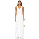 アマンダアプリチャード Amanda Uprichard 【 X Revolve Ethan Jumpsuit Women 】 ジャンプスーツ レディースファッション オールインワン サロペット レディース(4)