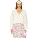 For Love & Lemons 【 Laurel Oversized Cardigan Women 】 カーディガン レディースファッション トップス カー...