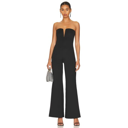 グッドアメリカン Good American 【 Strapless V Scuba Jumpsuit Women 】 ジャンプスーツ レディースファッション オールインワン サロペット レディース グッドアメリカン Good American 【 Strapless V Scuba Jumpsuit Women 】 ジャンプスーツ レディースファッション オールインワン サロペット レディース