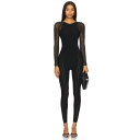 ウォルフォード Wolford 【 W Net Jumpsuit Women 】 ネット ジャンプスーツ レディースファッション オールインワン サロペット レディース(4)