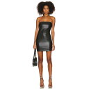 グッドアメリカン Good American 【 Better Than Leather Tube Dress Women 】 レザー ドレス レディースファッション ドレス レディース