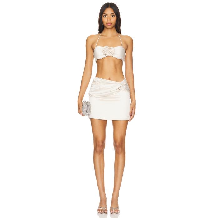 More To Come 【 Paula Skirt Set Women Champagne 】 レディースファッション ドレス レディース