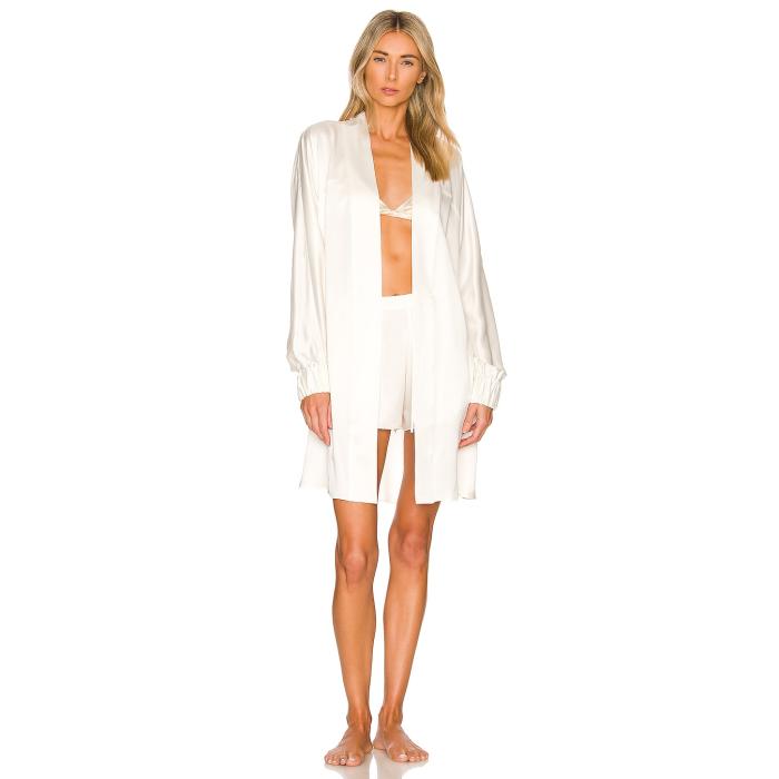 Lunya  Washable Silk Robe Women  ʡ  ʥȥ  ʥȥ 롼० Х...