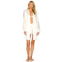 Lunya 【 Washable Silk Robe Women Tranquil White 】 インナー 下着 ナイトウェア メンズ ナイトウェア ルームウ...