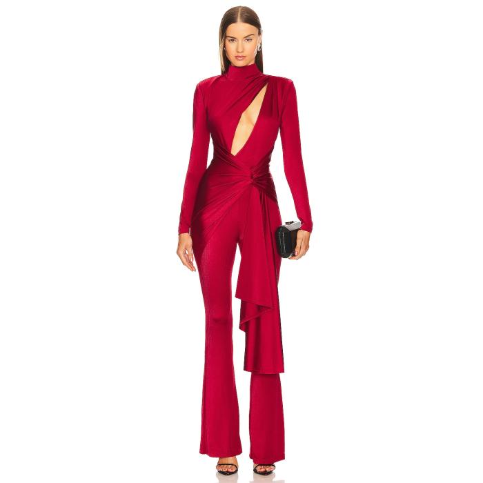 Michael Costello 【 X Revolve Monroe Jumpsuit Women 】 ジャンプスーツ レディースファッション オールインワン サロペット レディース