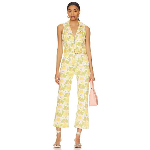 ショウミーユアムームー Show Me Your Mumu 【 Jacksonville Cropped Jumpsuit Women 】 ジャクソンビル ジャンプスーツ レディースファッション オールインワン サロペット レディース ショウミーユアムームー Show Me Your Mumu 【 Jacksonville Cropped Jumpsuit Women 】 ジャクソンビル ジャンプスーツ レディースファッション オールインワン サロペット レディース