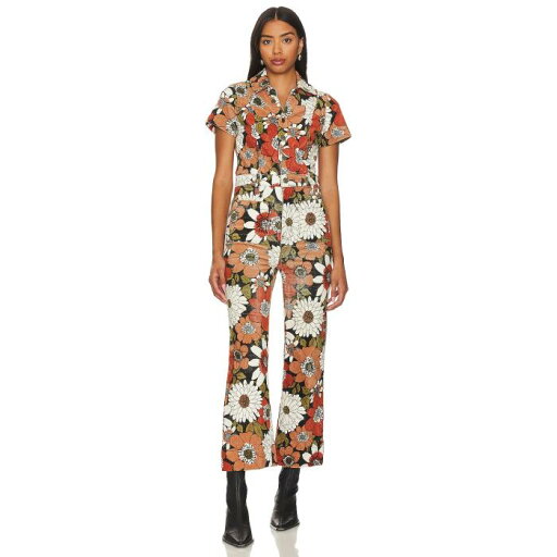 ショウミーユアムームー Show Me Your Mumu 【 Cropped Everhart Jumpsuit Women 】 ジャンプスーツ レディースファッション オールインワン サロペット レディース ショウミーユアムームー Show Me Your Mumu 【 Cropped Everhart Jumpsuit Women 】 ジャンプスーツ レディースファッション オールインワン サロペット レディース