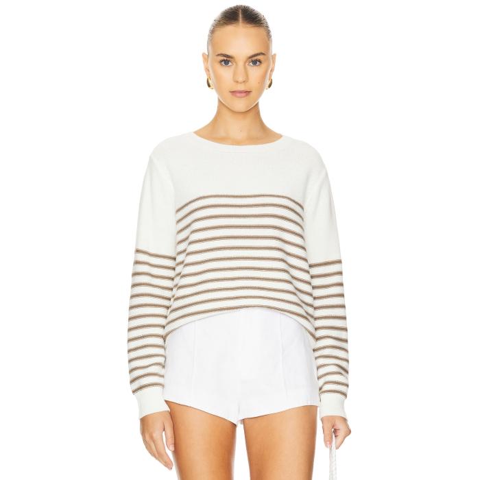 Stitches & Stripes  Aubrey Crewneck Pullover Women  ǥեå ȥåץ...