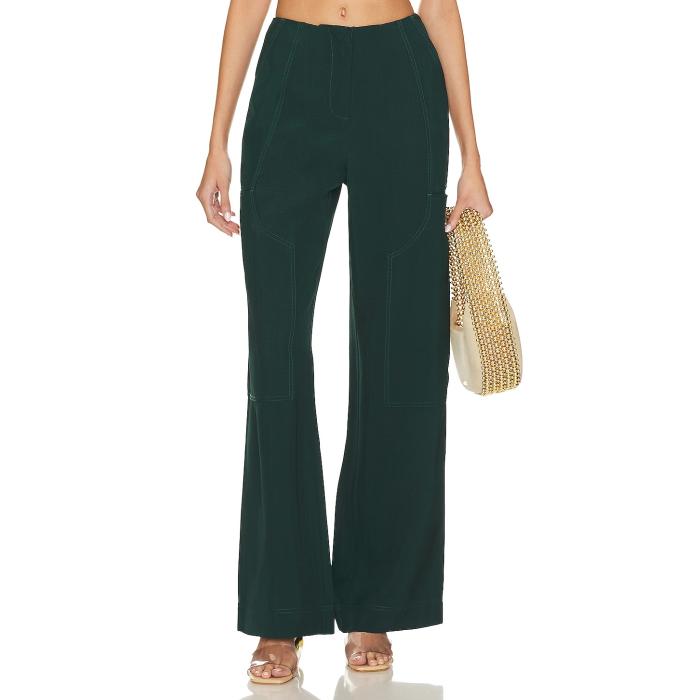 Cult Gaia 【 Anezka Pant Women Dark Seamoss 】 パンツ レディースファッション ボトムス パンツ レディース