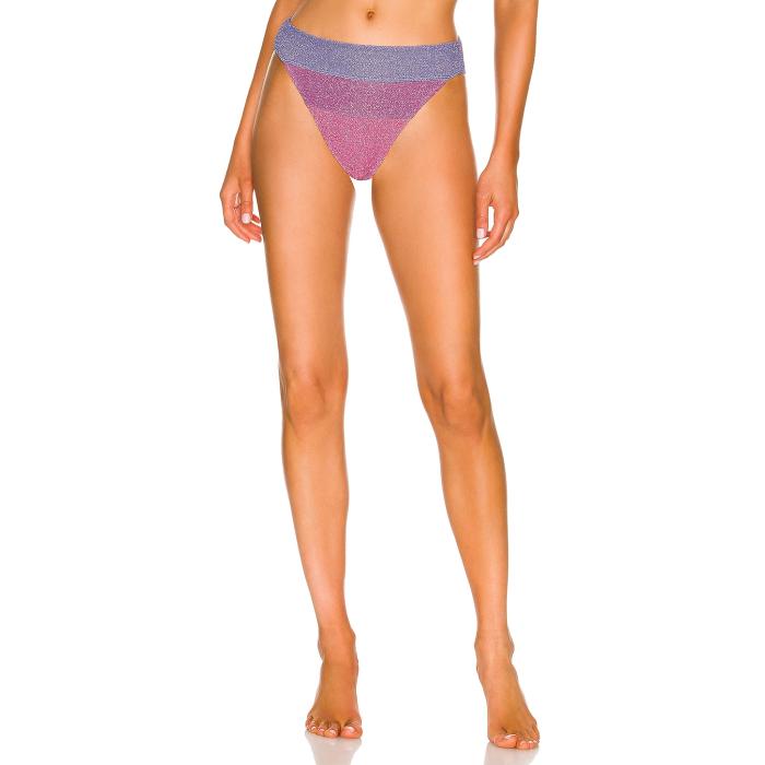 ビーチライオット Beach Riot 【 X Revolve Alexis Bikini Bottom Women Gemstone Colorblock 】 ズボン ボトムス レディースファッション 水着 レディース