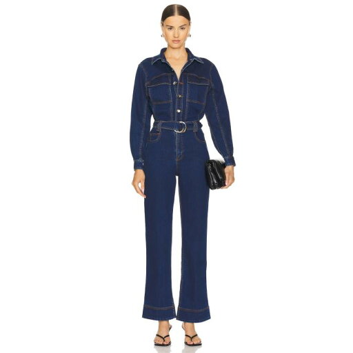 Aje 【 Neo Denim Jumpsuit Women 】 ネオ デニム ジャンプスーツ レディースファッション オールインワン サロペット レディース Aje 【 Neo Denim Jumpsuit Women 】 ネオ デニム ジャンプスーツ レディースファッション オールインワン サロペット レディース