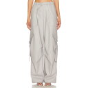 Lapointe 【 Faux Leather Utility Pant Women 】 レザー パンツ レディースファッション ボトムス パンツ レディース