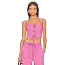 Monse 【 Stud Lacing Bustier Women 】 レディースファッション トップス タンクトップ レディース(4)
