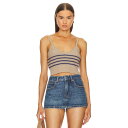 Stitches & Stripes 【 Aubrey Cropped Tank Women 】 タンクトップ レディースファッション トップス タンクトップ レディース(4)