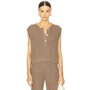 Stitches & Stripes 【 Slater Henley Vest Women 】 ヘンリー ベスト レディースファッション トップス タンクトップ レディース(4)