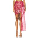Lapointe 【 Sequin Drape Mini Skirt Women 】 レディースファッション ボトムス スカート レディース(4)