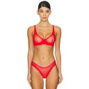フリーピープル Free People 【 X Intimately Fp Mid Week Underwire Bra In Fiery Red Women 】 ミッド Red 赤・レッド インナー 下着 ナイトウェア レディース インナー 下着 ランジェリー ブラジャー レディース