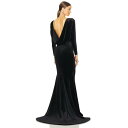 Alex Perry 【 Draped Open Back Velvet Gown Women 】 レディースファッション ドレス レディース