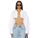 アレキサンダーワン Alexander Wang 【 Ribbed Cami With Cropped Button Up Long Sleeve Shirt ...