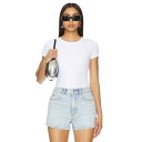 アレキサンダーワン Alexander Wang 【 Cotton Rib Tee Bodysuit Women 】 Tシャツ ボディースーツ レディースファッション トップス Tシャツ カットソー レディース