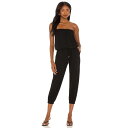 Bobi 【 Jersey Strapless Jumpsuit Women 】 ジャージ ジャンプスーツ レディースファッション オールインワン サロペット ...