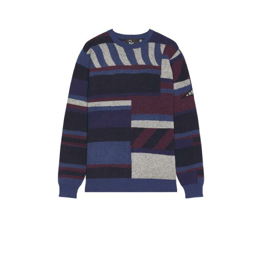 By Parra 【 Patched Your Work Knitted Pullover Men 】 メンズファッション トップス ニット セーター メンズ By Parra 【 Patched Your Work Knitted Pullover Men 】 メンズファッション トップス ニット セーター メンズ