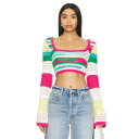 Lovers And Friends 【 Aven Long Sleeve Crop Top Women 】 Sleeve スリーブ Crop クロップ レディースファッション トップス その他 レディース(4)