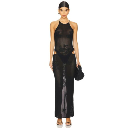 フルールドゥマル Fleur Du Mal 【 Lace Pointelle Cutout Maxi Dress Women 】 ドレス レディースファッション ドレス レディース フルールドゥマル Fleur Du Mal 【 Lace Pointelle Cutout Maxi Dress Women 】 ドレス レディースファッション ドレス レディース