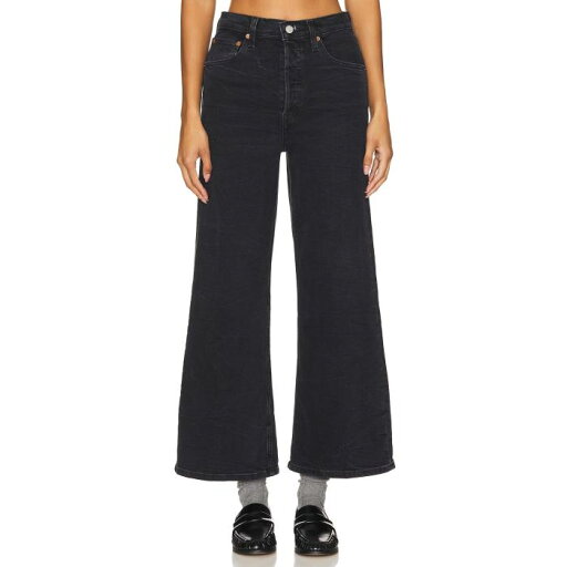 Re/Done 【 High Rise Wide Leg Crop Women 】 ハイ ライズ Crop クロップ レディースファッション ボトムス パンツ レディース Re/Done 【 High Rise Wide Leg Crop Women 】 ハイ ライズ Crop クロップ レディースファッション ボトムス パンツ レディース