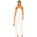Selmacilek 【 Strapless Pocket Detailed Canvas Jumpsuit Women 】 ジャンプスーツ レディースファッシ...