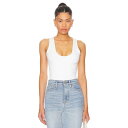 グッドアメリカン Good American 【 Scuba Scoop Tank Women 】 タンクトップ レディースファッション トップス タンクトップ レディース(4)