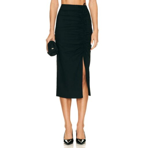 ガニー Ganni 【 Drapey Melange Midi Skirt Women 】 レディースファッション ボトムス スカート レディース ガニー Ganni 【 Drapey Melange Midi Skirt Women 】 レディースファッション ボトムス スカート レディース