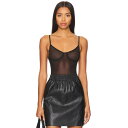 Anine Bing 【 Vena Bodysuit Women 】 ボディースーツ レディースファッション トップス その他 レディース