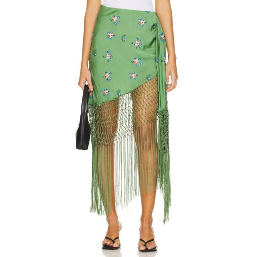 Essentiel Antwerp 【 Fioretto Draping Fringe Skirt Women 】 レディースファッション ボトムス スカート レディース Essentiel Antwerp 【 Fioretto Draping Fringe Skirt Women 】 レディースファッション ボトムス スカート レディース