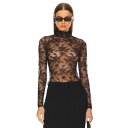 フルールドゥマル Fleur Du Mal 【 High Neck Lace Bodysuit Women 】 ハイ ボディースーツ レディースファッション トップス その他 レディース
