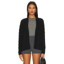 オータムカシミア Autumn Cashmere 【 Laced Cable Open Cardigan Women 】 カーディガン レディースファッション ...