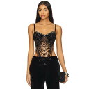 Patbo 【 Beaded Velvet Lace Bralette Women 】 レディースファッション トップス その他 レディース(4)