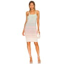525 【 Ombre Mini Dress Women 】 ドレス レディースファッション ドレス レディース