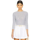 ヴィンス Vince 【 Micro Stripe 3/4 Sleeve Crew Women 】 Micro ミクロ Stripe ストライプ Sleeve スリーブ クルー レディースファッション トップス その他 レディース(4)
