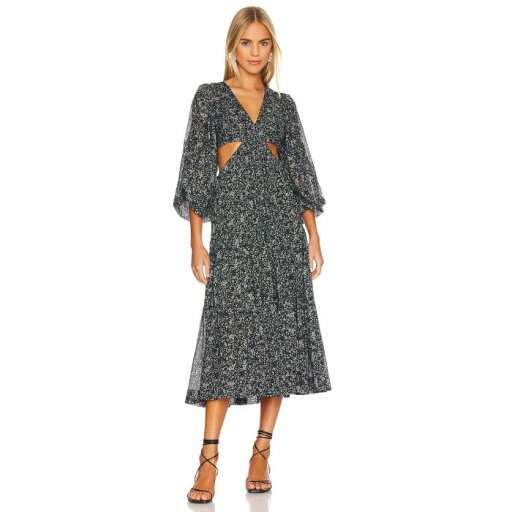 Shona Joy 【 Denise Balloon Sleeve Midi Dress Women 】 Sleeve スリーブ ドレス レディースファッション ドレス レディース Shona Joy 【 Denise Balloon Sleeve Midi Dress Women 】 Sleeve スリーブ ドレス レディースファッション ドレス レディース