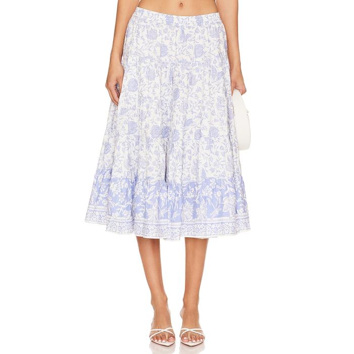 ե꡼ԡץ Free People  Full Swing Printed Midi Skirt Women  Swing ...