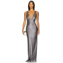 Shona Joy 【 La Lune Plunged Cross Back Maxi Dress Women 】 ロサンゼルス ドレス レディースファッション ドレス レディース(4)