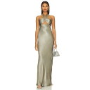 Shona Joy 【 La Lune Ruched Halter Maxi Dress Women 】 ロサンゼルス ドレス レディースファッション ドレス レディース(4)